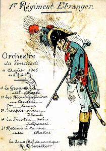 LEGION ETRANGERE CONCERT A SIDI BEL ABBES EN 1095 (2)